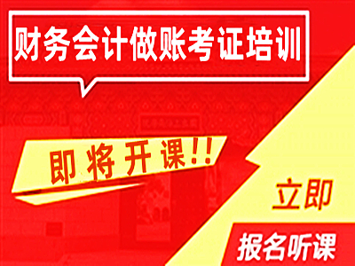 成都学财务会计实操做账 会计初级考